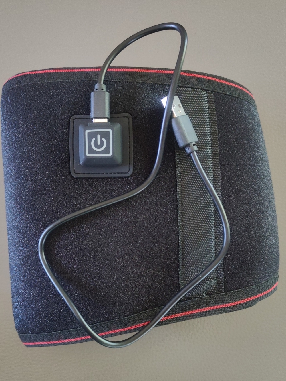 Electric Heated Belt Wrap with USB Power Button - Hot Compress Belt